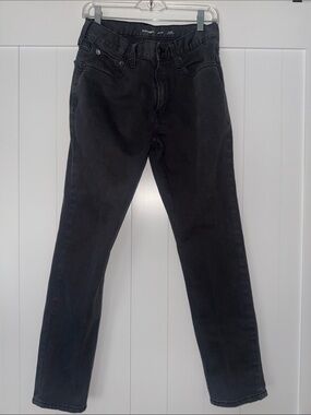 Old Navy Men’s Washed Black Slim Straight Jeans